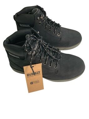 DEWALT Men's Black Industrial Work Boots - Lace-Up Ankle Boots